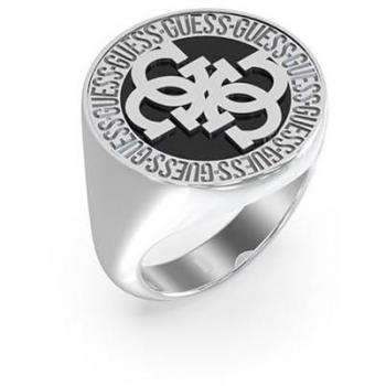 Anillo de Acero Plateado Guess 4G Icon Talla 62