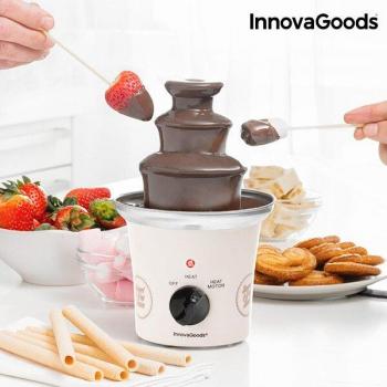 InnovaGoods Schokoladenbrunnen Sweet & Pop 70W Weiß Edelstahl