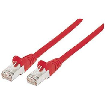 Câble RJ‑45 Intellinet Cat 5e 7,5 m rouge – Gold Plated Contacts