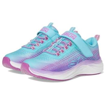 Glitter Soul Accelerate Sneakers van Skechers – Aqua/Puwer, Maat 30, Wasbaar