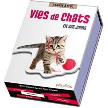Calendrier Vies de chats en 365 jours - L'Année à Bloc