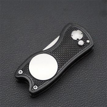 Golf Divot Repair Tool with Magnetic Ball Marker