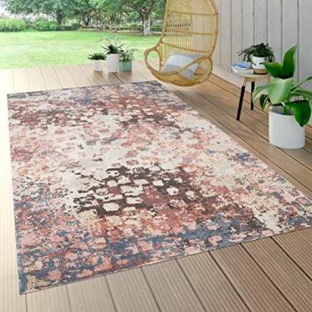 Cortina di Stile Balcone – Tappeto Astratto 200 cm – Paco Home