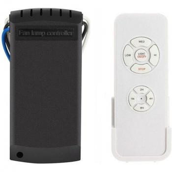 Ceiling Fan and Light Remote Control with Timer
