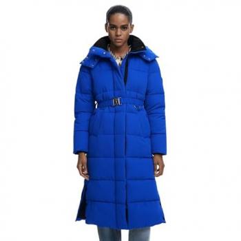 Cappotto Invernale Desigual Blu Reale