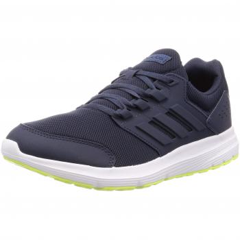 Adidas Galaxy 4 Damen & Herren Laufschuhe, Blau Trace F17/Hi/Res Yellow
