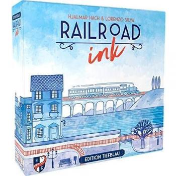HeidelBÄR Dice Game: Railroad Ink Tiefblau Edition