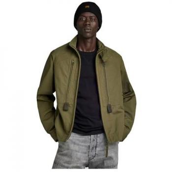 Sobrecamisa estilo Flight Deck verde para hombres, marca G-Star