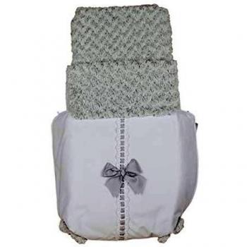 Capazo Universal Rosy Blanco Gris