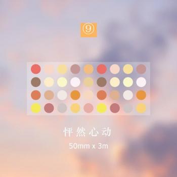Mini Round Dot Washi Tape Set