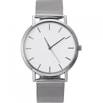 Reloj de malla de cuarzo para hombre y mujer