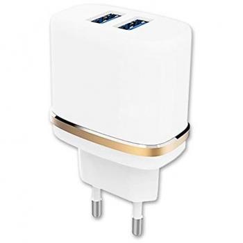 Chargeur Secteur Ultra-Puissant Nokia 1.4 - 2x USB 5V