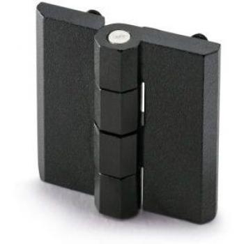 Bisagra de libro 50x50mm giro libre Zinc