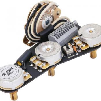 ObsidianWire Plus G2 Stratocaster Wiring Kit - 25