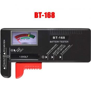Testeur de capacité de batterie 9V/1.5V/AA/AAA BT-168D