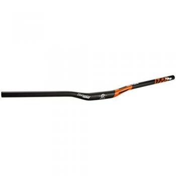 Base manubrio reverse 790mm ø31 8mm/rialzo 35mm nero opaco-arancio