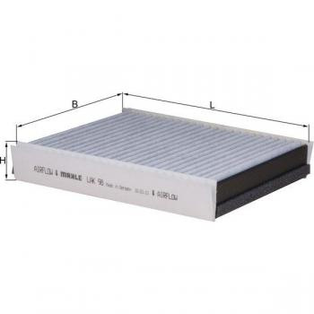 Filtro de Aire MAHLE Original LAK 98 para Pasajeros