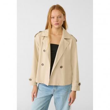 Cinturato Short Trench Stradivarius Piedra XS