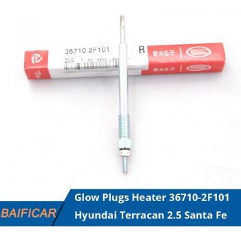 Baificar Genuine Glow Plug Heater OEM 36710-2F101 for Hyundai Santa Fe 2.5