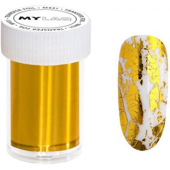 MYLAQ Transfer Foil Strumento Decorazione Unghie Oro