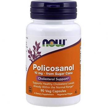 NOW Foods Policosanol 10 mg 90 Veg Caps