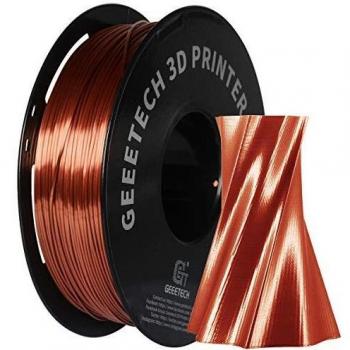 Silk Copper PLA‑Filament von GEEETECH – 1,75 mm, 1 kg