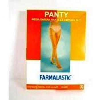 Farmalastic Panty-Media Hasta La Cintura T-Extra Grande Camel