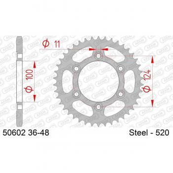 Rueda dentada para cadena AFAM 50602-39