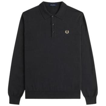 Fred Perry Strickpullover Schwarz L