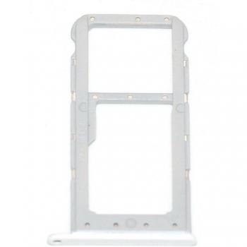 Pièces de réparation pour Huawei Honor 9 Lite - Porte-carte SIM - Blanc