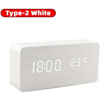 Reloj Despertador EcoMadera 24h