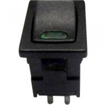 TRU COMPONENTS Schalter TC-R13-66L-02 GN 250 V/AC 6 A