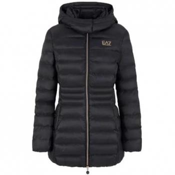 Ea7 Giubbotto in nylon trapuntato Nero XS