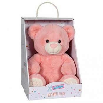 Oso de Peluche My Sweet Teddy Rosa 35 cm con Caja Regalo - Ideal para Niños