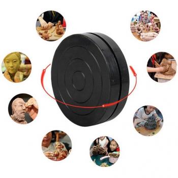 Black Clay Sculpting Turntable