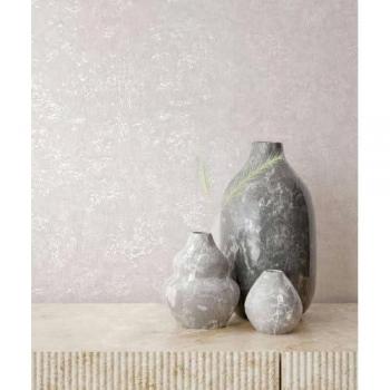 Kumano Collection Pink Pearl Textured Plaster Matte Finish Wallpaper