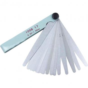 Jauge d'écartement 100mm 17 lames pour bougie d'allumage