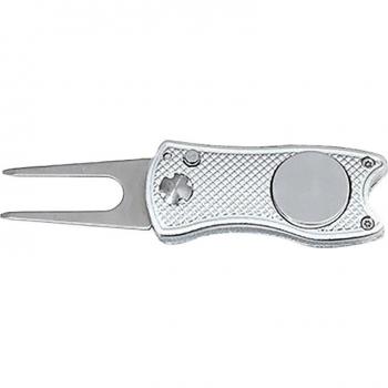 Accesorio Plegable de Golf Divot y Limpiador de Ranura