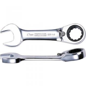 Llave de trinquete poligonal corta GEARplus KS TOOLS 19mm con gancho (503.4642-E)