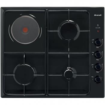 Brandt BPE6411BM Mixed Cooking Plate 4 Zones, Black
