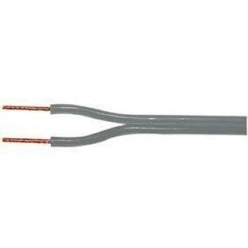 CABLE GRIS PARA ALTAVOZ 2 X 0,50