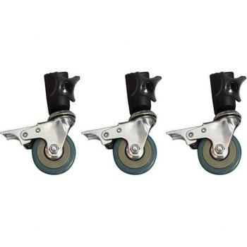 Universal Rueda Giratoria Polea 3 uds