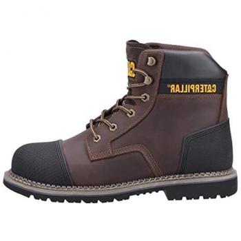 CAT Safety 'Powerplant S3' Leather Safety Boots