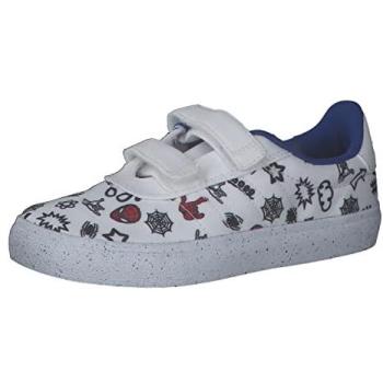 Adidas Vulcraid3r Spiderman CF Trainers White UK 2.5 Girls