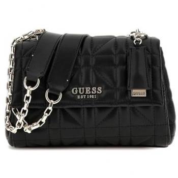 Guess Borsa A Tracolla Assia Hwqg8-99210 Nera Taglia Unica