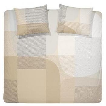 Damai Bettwäsche Moore, 3 teilig, Satin, beige (cream)