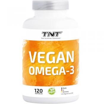 TNT (True Nutrition Technology) - Vegan Omega-3 - Fettsäuren aus Algenöl 120 Kapseln