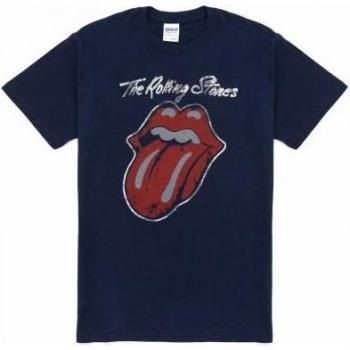 Herren T-Shirt mit Zungen-Logo der Rolling Stones