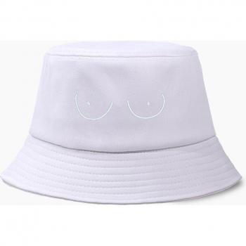 Funny Bob Print Bucket Hat