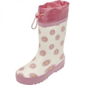 Wellingtons rosa con margherite Playshoes